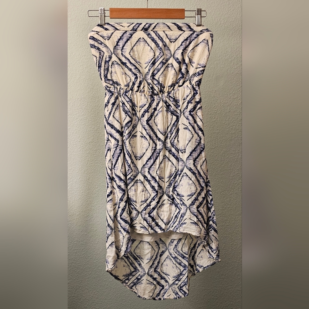 O'Neill Strapless High Low Hem Dress